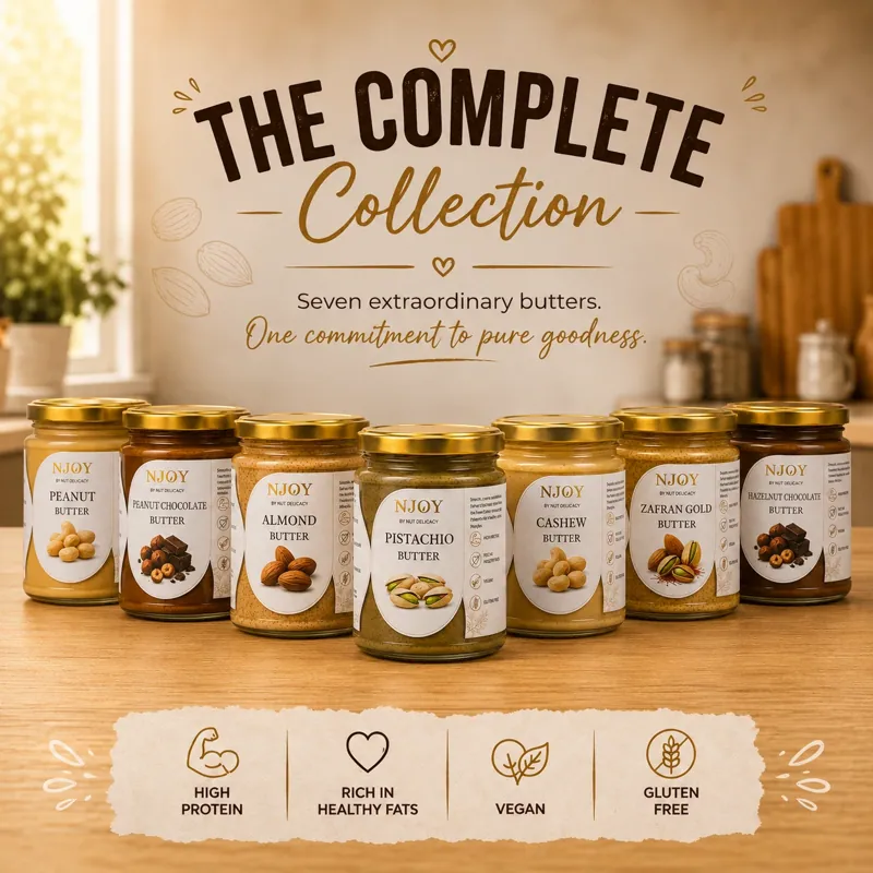 NJOY nut butter illustration for Diwali corporate gift hampers India