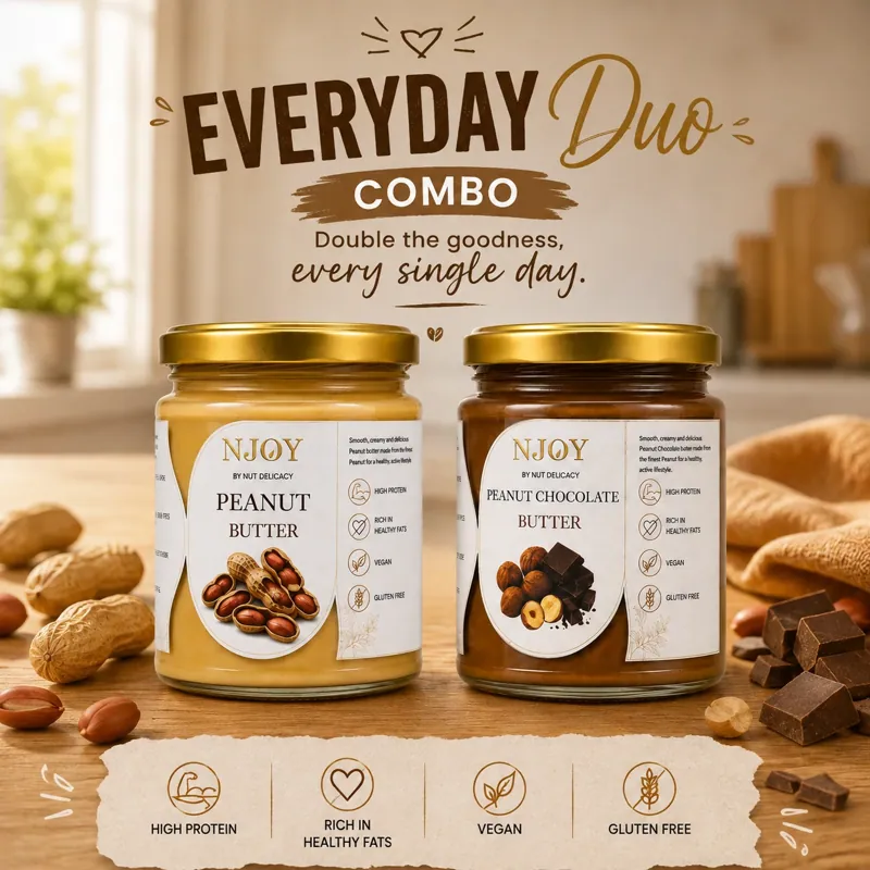 NJOY nut butter illustration for peanut butter toast ideas