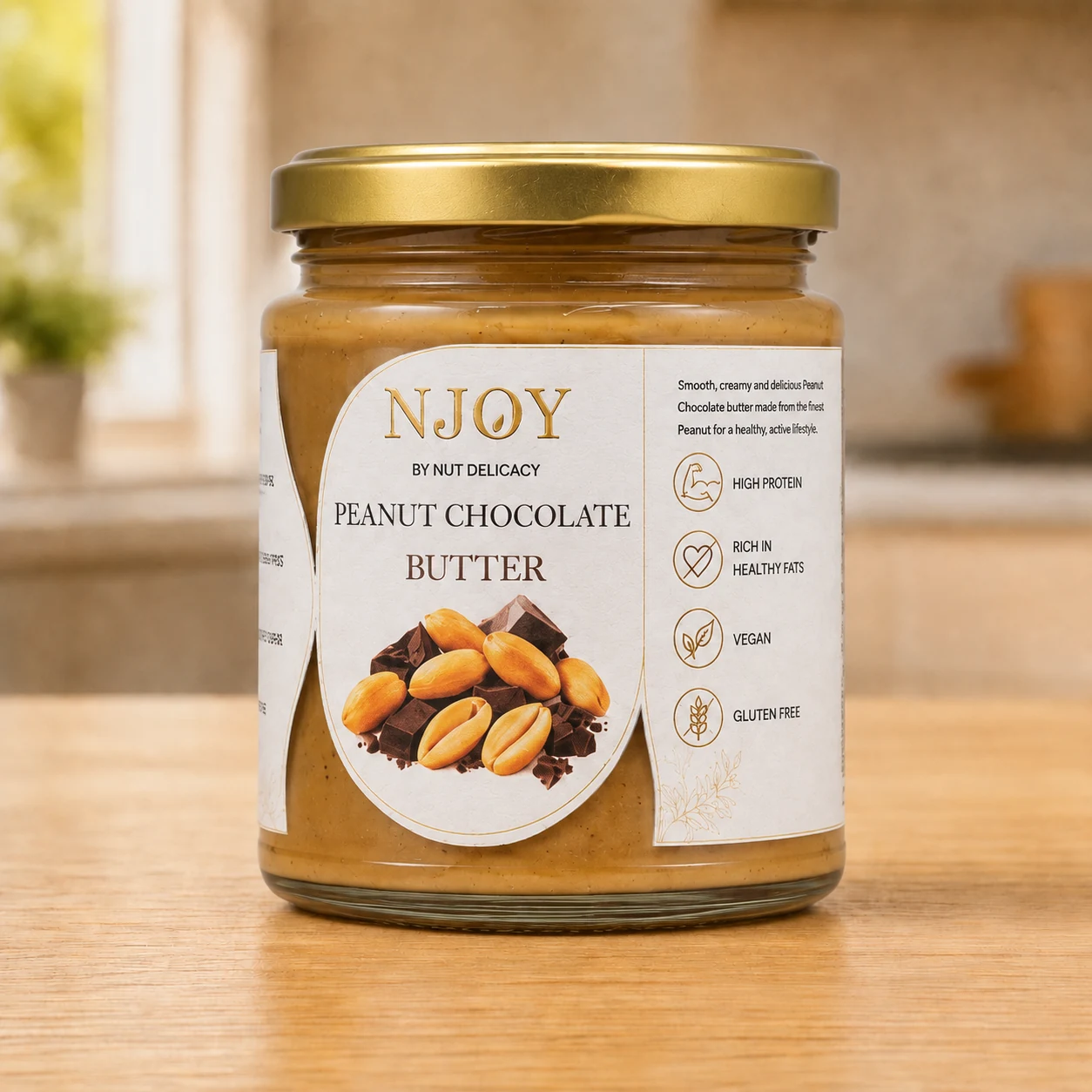 Peanut Chocolate Butter Luxury Jar